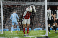 EFL Carabao Cup semi-final 1st leg match between Arsenal and Newcastle United at the Emirates Stadium in London, UK.