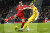 EFL Carabao Cup semi-final 1st leg match between Tottenham Hotspur and Liverpool at Tottenham Hotspur Stadium in London, UK.