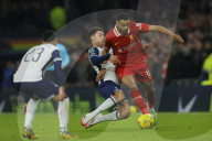 EFL Carabao Cup semi-final 1st leg match between Tottenham Hotspur and Liverpool at Tottenham Hotspur Stadium in London, UK.