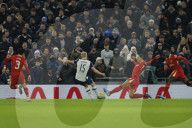 EFL Carabao Cup semi-final 1st leg match between Tottenham Hotspur and Liverpool at Tottenham Hotspur Stadium in London, UK.