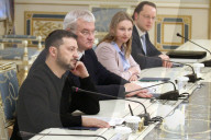 Volodymyr Zelenskyy meets Finnish Foreign Minister Elina Valtonen