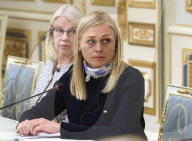 Volodymyr Zelenskyy meets Finnish Foreign Minister Elina Valtonen