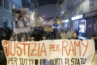 Torino, corteo per Ramy