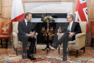 Prime Minister Keir Starmer meets Emmanuel Macron
