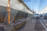 Milano - Incidente monopattino
