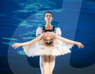 Varna International Ballet’s Swan Lake Music by Tchaikovsky at Bristol Hippodrome Theatre, London, UK.