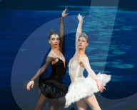Varna International Ballet’s Swan Lake Music by Tchaikovsky at Bristol Hippodrome Theatre, London, UK.