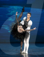 Varna International Ballet’s Swan Lake Music by Tchaikovsky at Bristol Hippodrome Theatre, London, UK.