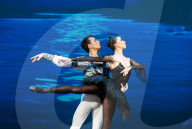 Varna International Ballet’s Swan Lake Music by Tchaikovsky at Bristol Hippodrome Theatre, London, UK.