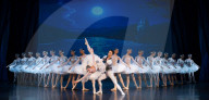 Varna International Ballet’s Swan Lake Music by Tchaikovsky at Bristol Hippodrome Theatre, London, UK.