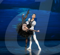 Varna International Ballet’s Swan Lake Music by Tchaikovsky at Bristol Hippodrome Theatre, London, UK.