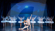 Varna International Ballet’s Swan Lake Music by Tchaikovsky at Bristol Hippodrome Theatre, London, UK.