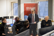 Prime Minister Keir Starmer visits City Of London Police HQ