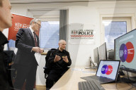 Prime Minister Keir Starmer visits City Of London Police HQ