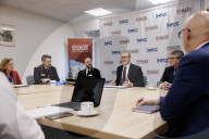 Prime Minister Keir Starmer visits City Of London Police HQ