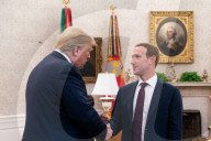 Trump meets Zuckerberg