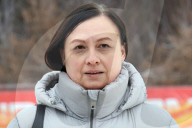 Ukrainian war veterans visit adaptive skiing training session in Kyiv