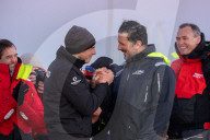 Yoann Richomme, skipper de l'Imoca Paprec-Arkea est arrivé 2ème du Vendée Globe 2024-2025 en 65j 18h 10min et 02 sec aux Sables d'Olonne