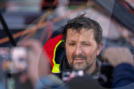 Yoann Richomme, skipper de l'Imoca Paprec-Arkea est arrivé 2ème du Vendée Globe 2024-2025 en 65j 18h 10min et 02 sec aux Sables d'Olonne