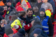 Yoann Richomme, skipper de l'Imoca Paprec-Arkea est arrivé 2ème du Vendée Globe 2024-2025 en 65j 18h 10min et 02 sec aux Sables d'Olonne