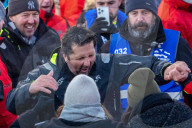 Yoann Richomme, skipper de l'Imoca Paprec-Arkea est arrivé 2ème du Vendée Globe 2024-2025 en 65j 18h 10min et 02 sec aux Sables d'Olonne
