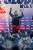 Yoann Richomme, skipper de l'Imoca Paprec-Arkea est arrivé 2ème du Vendée Globe 2024-2025 en 65j 18h 10min et 02 sec aux Sables d'Olonne