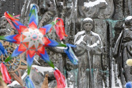 Festival of Ukrainian winter folklore held in downtown Lviv