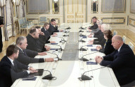 Volodymyr Zelenskyy meets with Speaker of Latvian Parliament