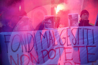 Milano - Protesta UDS per condizioni edilizia scolastica