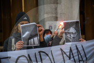 Milano - Protesta UDS per condizioni edilizia scolastica