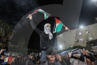 Gazans celebrate ceasefire agreement with Israel