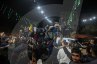 Gazans celebrate ceasefire agreement with Israel