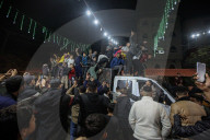 Gazans celebrate ceasefire agreement with Israel