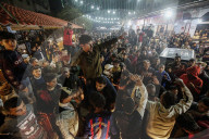 Gazans celebrate ceasefire agreement with Israel