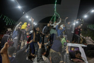 Gazans celebrate ceasefire agreement with Israel