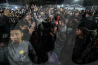 Gazans celebrate ceasefire agreement with Israel