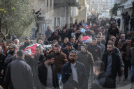Funerals of Palestinians killed in West Bank