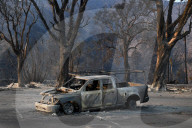 NEWS - Zerstörungen entlang des berühmten Pacific Coast Highway in Malibu, Kalifornien