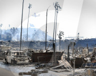 NEWS - Zerstörungen entlang des berühmten Pacific Coast Highway in Malibu, Kalifornien