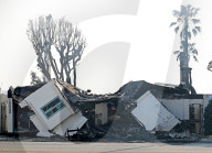 NEWS - Zerstörungen entlang des berühmten Pacific Coast Highway in Malibu, Kalifornien
