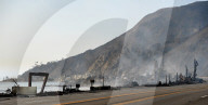 NEWS - Zerstörungen entlang des berühmten Pacific Coast Highway in Malibu, Kalifornien