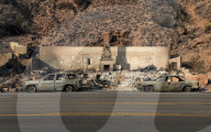 NEWS - Zerstörungen entlang des berühmten Pacific Coast Highway in Malibu, Kalifornien