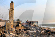 NEWS - Zerstörungen entlang des berühmten Pacific Coast Highway in Malibu, Kalifornien