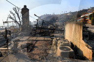 NEWS - Zerstörungen entlang des berühmten Pacific Coast Highway in Malibu, Kalifornien