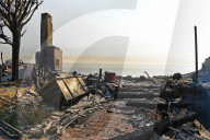 NEWS - Zerstörungen entlang des berühmten Pacific Coast Highway in Malibu, Kalifornien