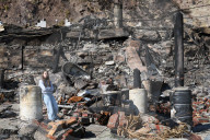 NEWS - Zerstörungen entlang des berühmten Pacific Coast Highway in Malibu, Kalifornien