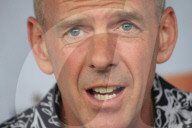 A portrait of Norman Cook aka Fatboy Slim at Pride, Preston Park, Brighton on 01 September 2012
