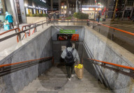 Milano - Dormitorio Mezzanino Metropolitana