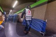 Milano - Dormitorio Mezzanino Metropolitana