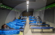 Milano - Dormitorio Mezzanino Metropolitana
